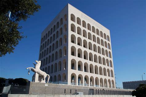 Palazzo della Civiltà Italiana – Rome, Italy .